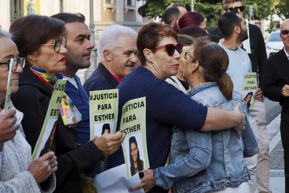 Concentración en Valladolid para pedir justicia por Esther López.