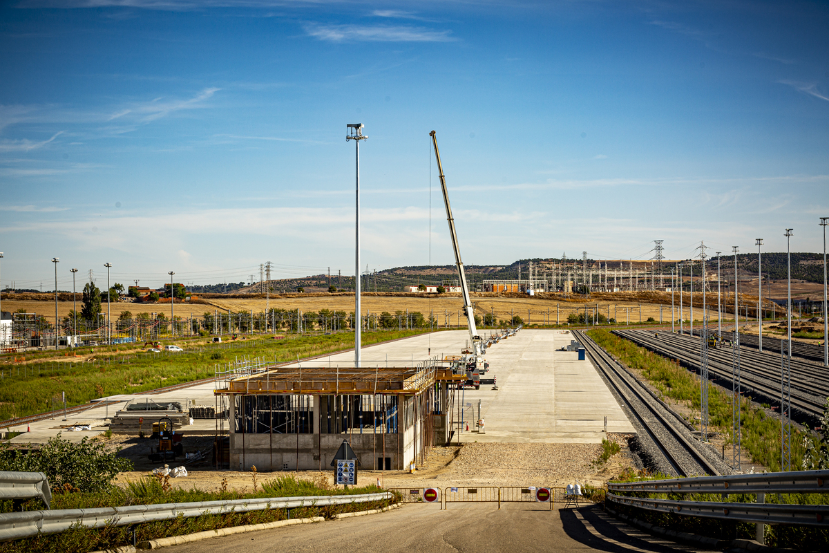 Recorrido por las obras de la estación intermodal de Valladolid  / JONATHAN TAJES