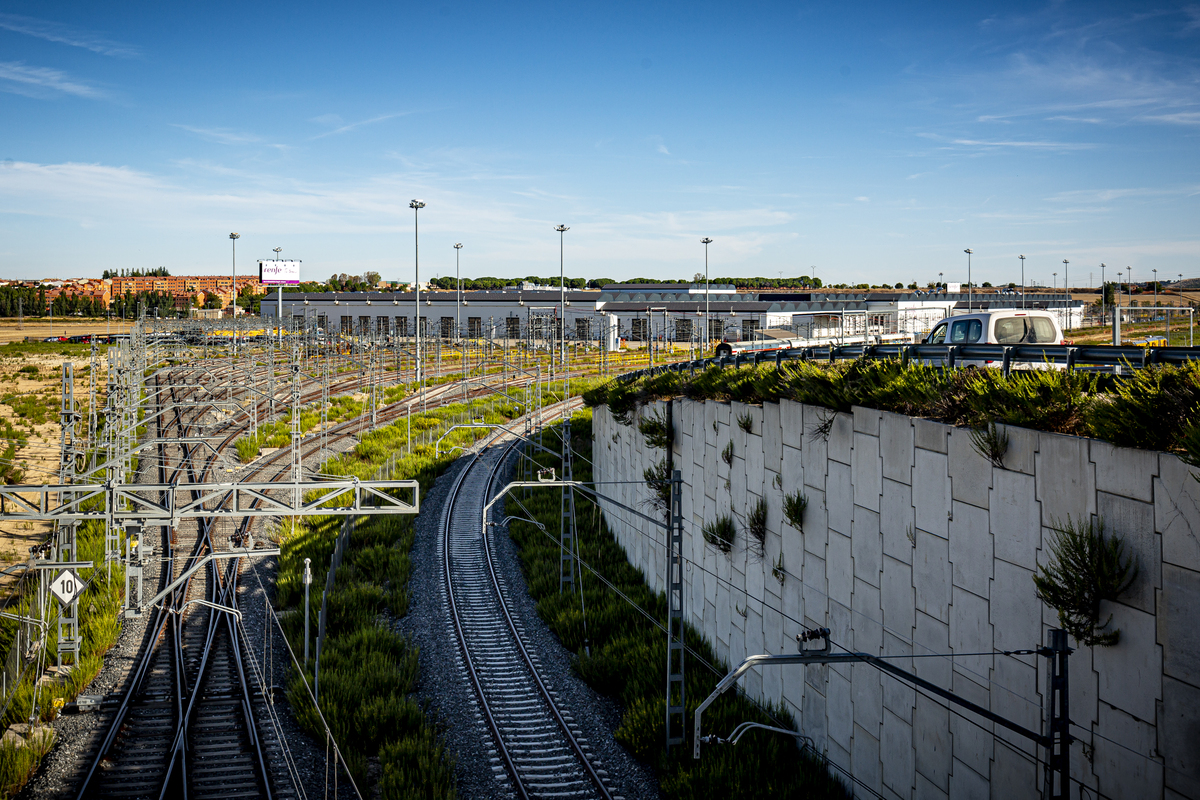 Recorrido por las obras de la estación intermodal de Valladolid  / JONATHAN TAJES