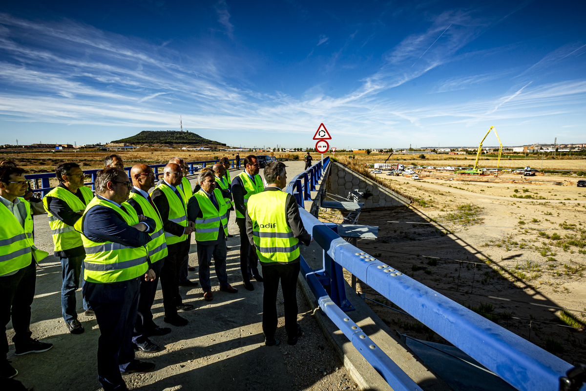 Recorrido por las obras de la estación intermodal de Valladolid  / JONATHAN TAJES