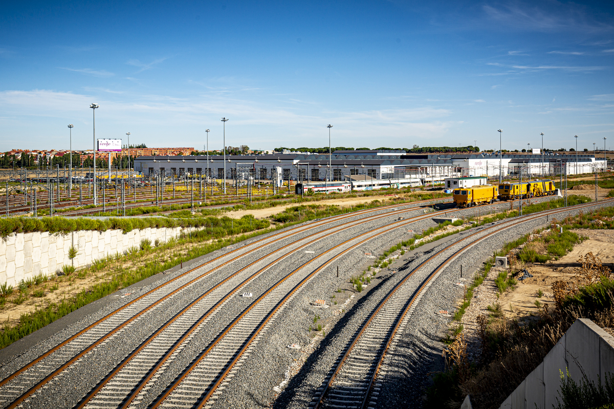 Recorrido por las obras de la estación intermodal de Valladolid  / JONATHAN TAJES