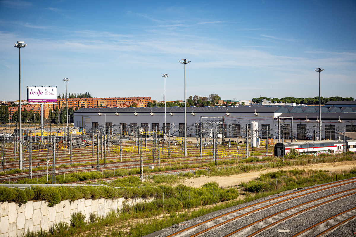 Recorrido por las obras de la estación intermodal de Valladolid  / JONATHAN TAJES