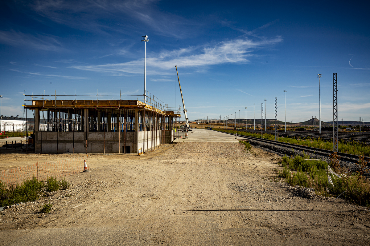 Recorrido por las obras de la estación intermodal de Valladolid  / JONATHAN TAJES