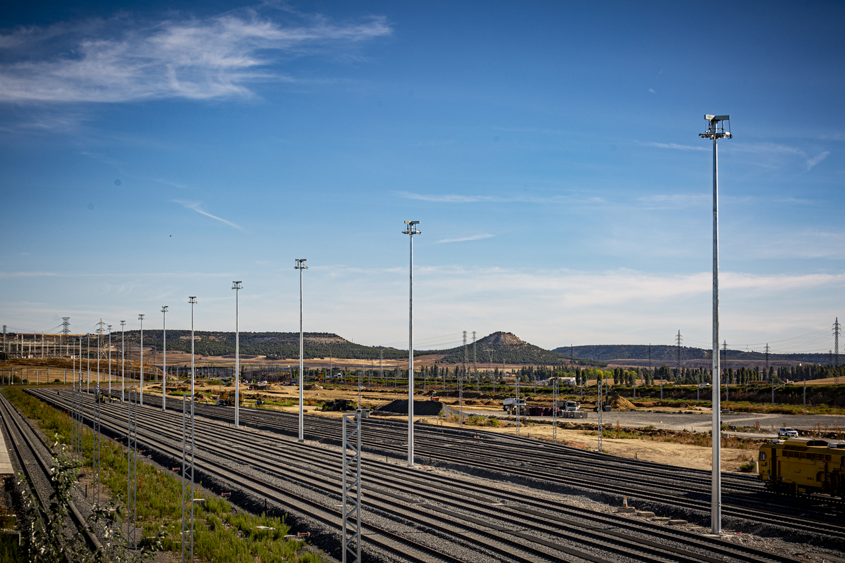 Recorrido por las obras de la estación intermodal de Valladolid  / JONATHAN TAJES