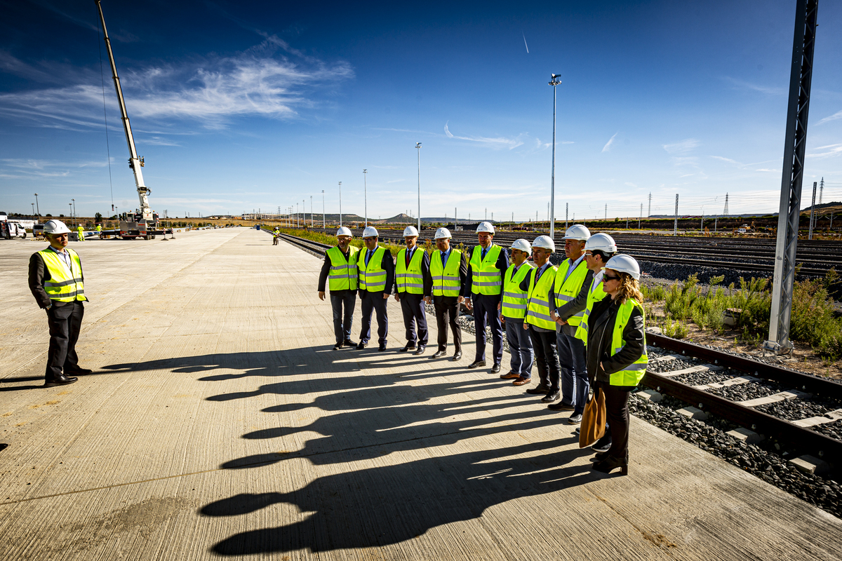 Recorrido por las obras de la estación intermodal de Valladolid  / JONATHAN TAJES