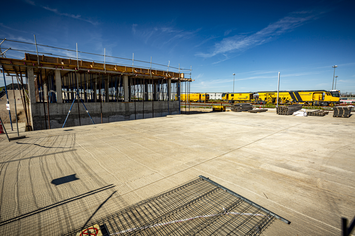 Recorrido por las obras de la estación intermodal de Valladolid  / JONATHAN TAJES