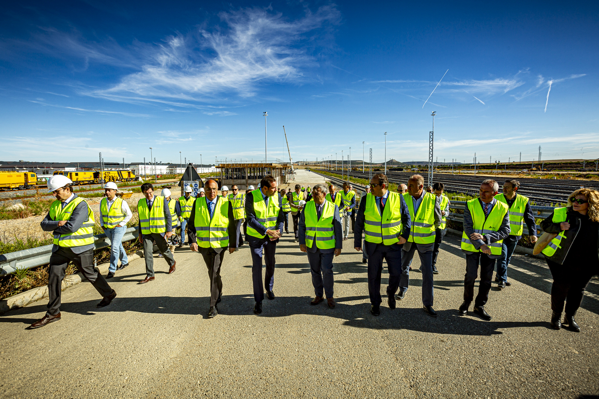 Recorrido por las obras de la estación intermodal de Valladolid  / JONATHAN TAJES