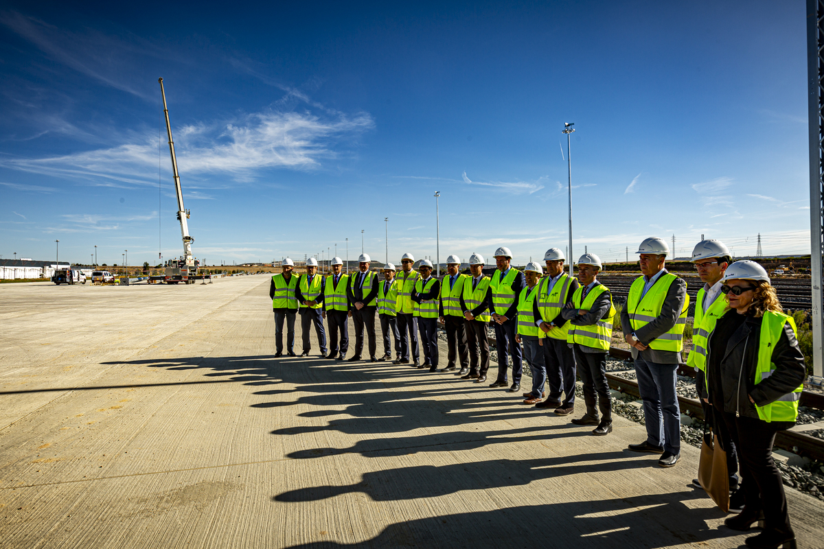 Recorrido por las obras de la estación intermodal de Valladolid  / JONATHAN TAJES