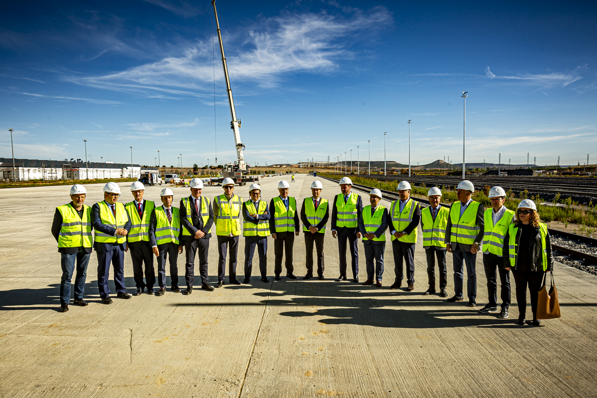 Recorrido por las obras de la estación intermodal de Valladolid  / JONATHAN TAJES