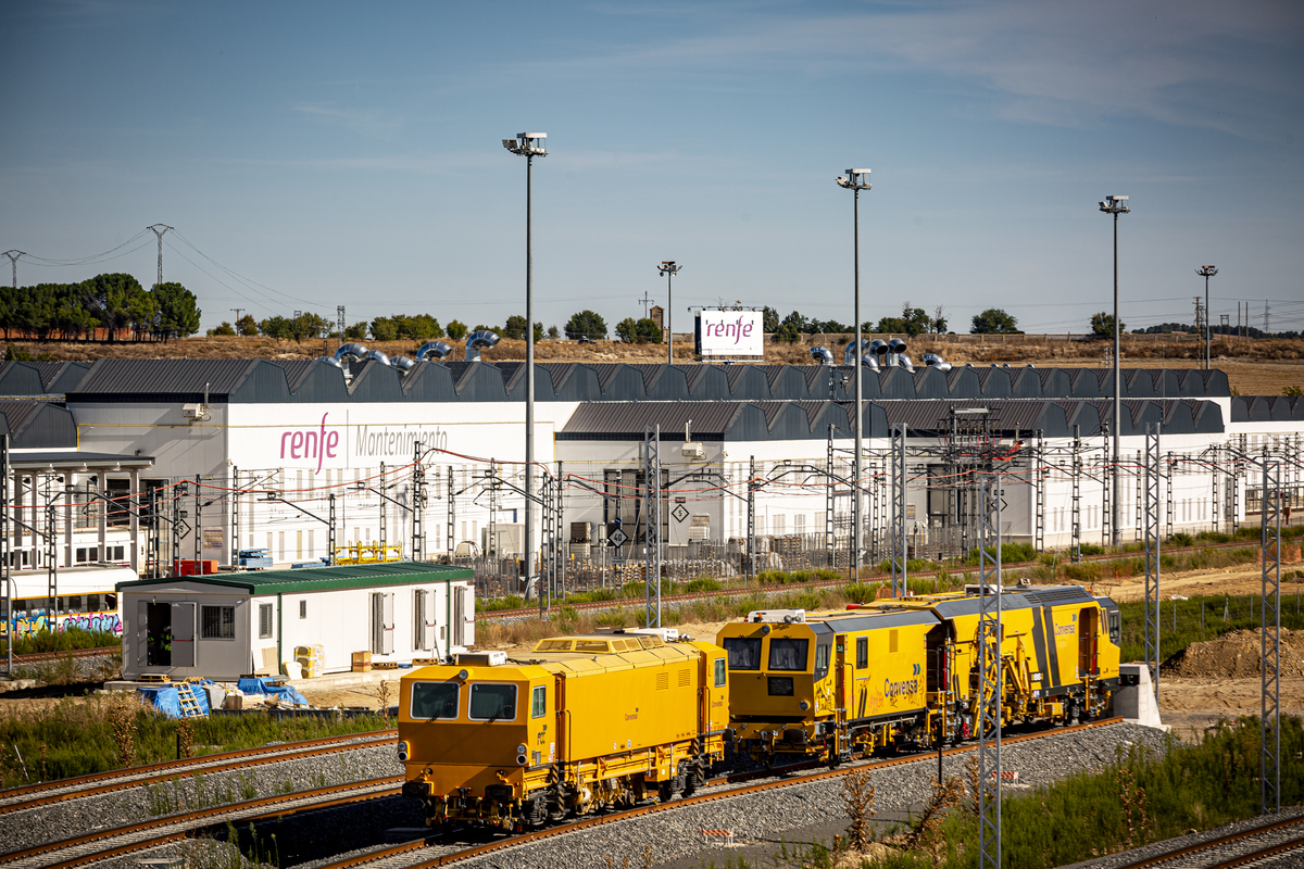 Recorrido por las obras de la estación intermodal de Valladolid  / JONATHAN TAJES