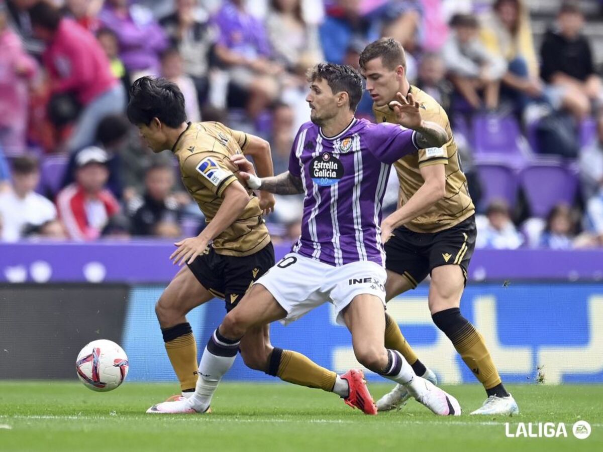 Imágenes del Real Valladolid-Real Sociedad.  / LALIGA