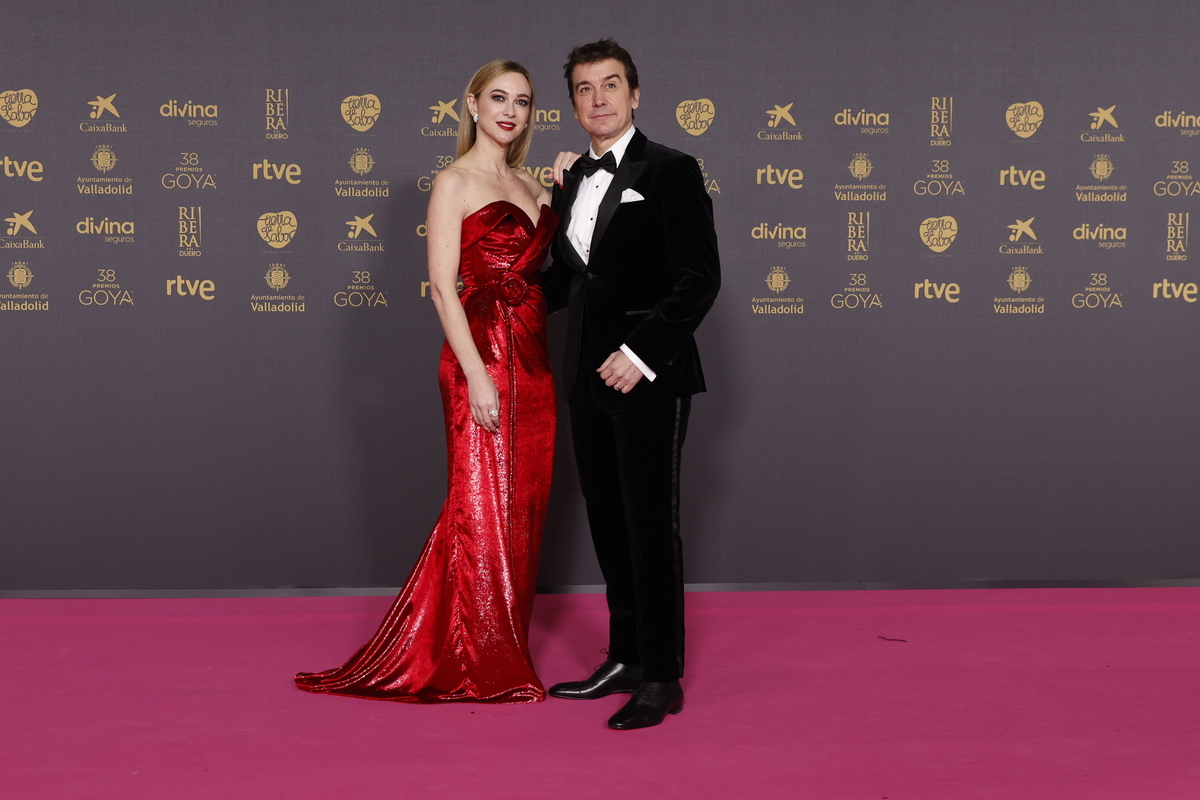 Marta Hazas y Javier Veiga.  / PREMIOS GOYA