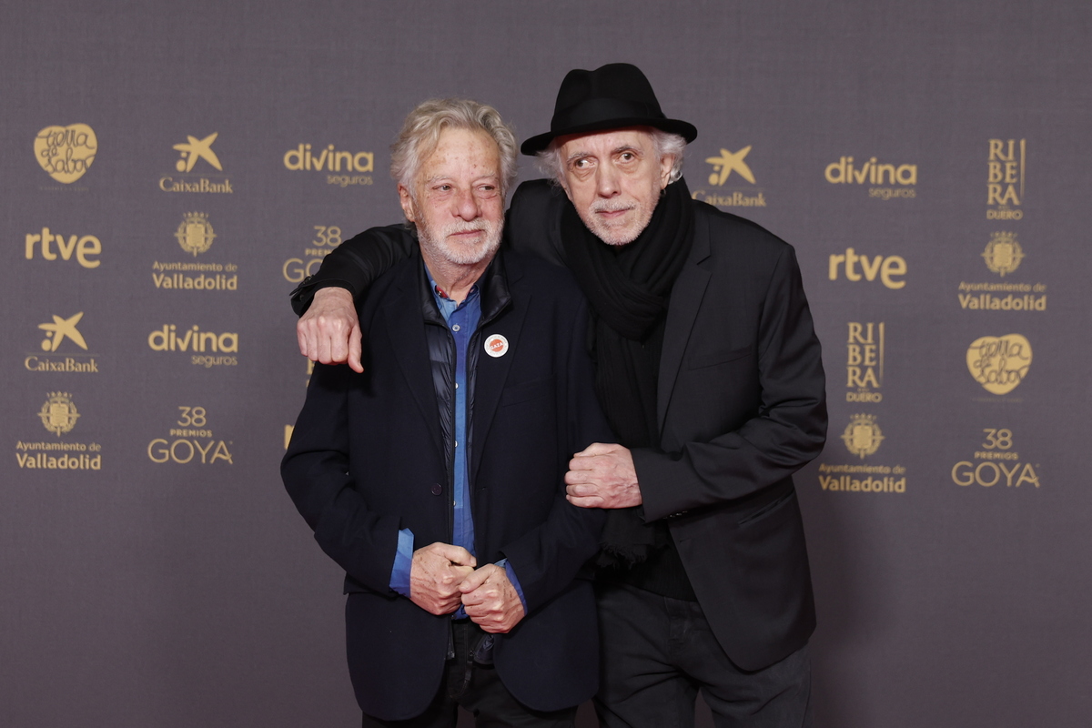 Javier Mariscal y Fernando Trueba, nominados a Mejor Película de Animación por 'Dispararon al pianista'.   / PREMIOS GOYA