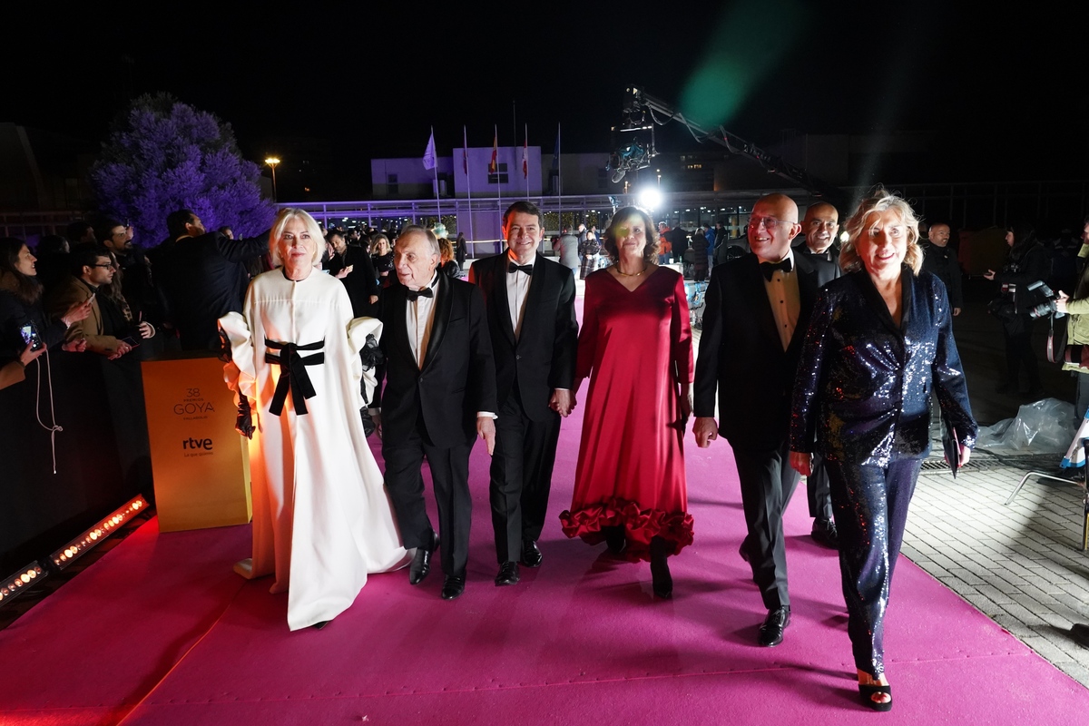 Alfombra roja de la 38 edición de los Premios Goya  / MIRIAM CHACÓN ICAL