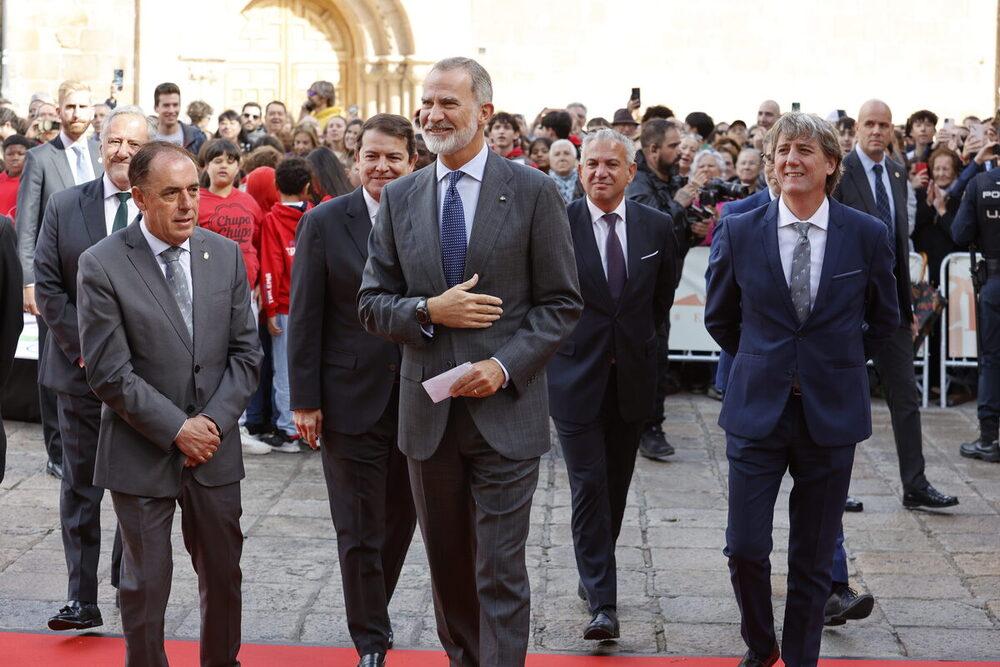 El Rey en la entrega del I Premio de Hispanismo Internacional.