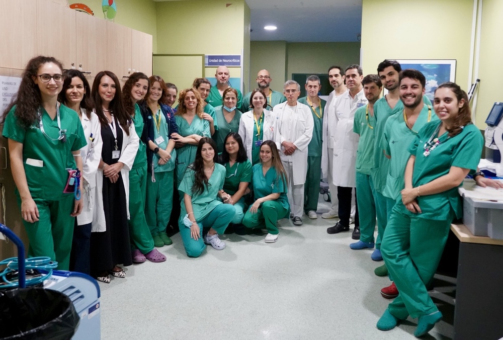 Equipo de la Unidad de Cuidados Intensivos del Hospital Clínico Universitario de Valladolid.