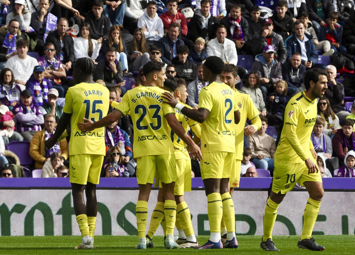 Partido entre el Real Valladolid y el Villarreal en el José Zorrilla.  / EFE