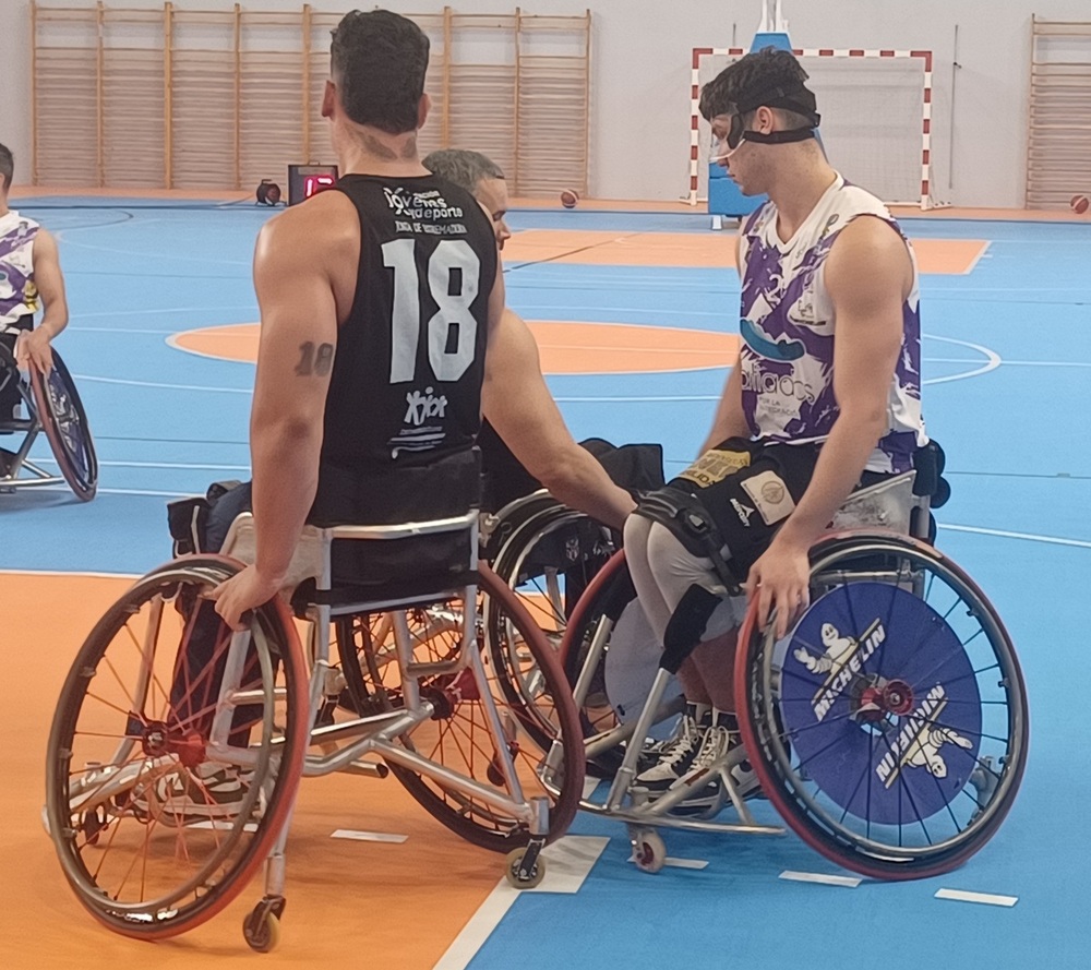 Partido disputado entre el Fundación Aliados y el Mideba Extremadura.