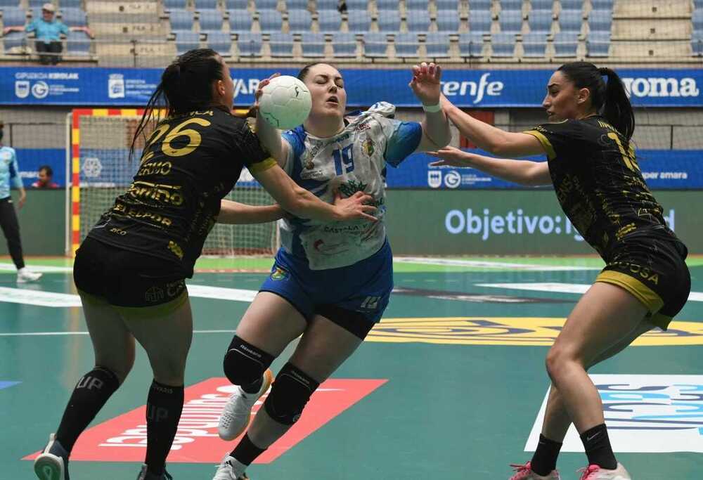 Aula Valladolid elimina a Porriño y es el segundo semifinalista de la Copa de la Reina.