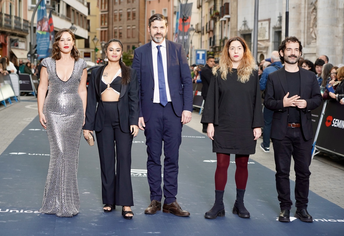 Alfombra de la gala de clausura de la 69 Seminci