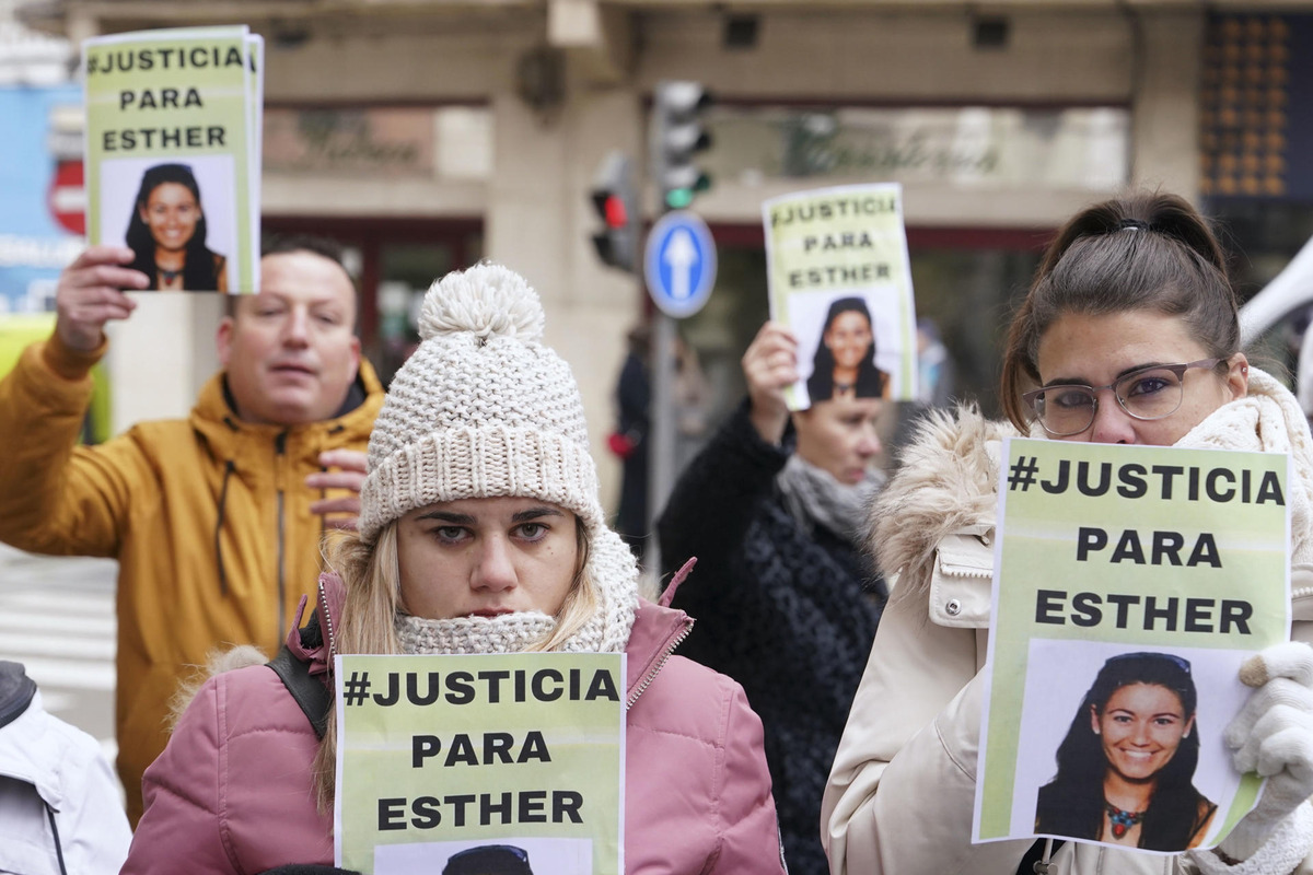 Imagen de la vista del viernes 20 de diciembre sobre el caso de Esther López.  / EFE