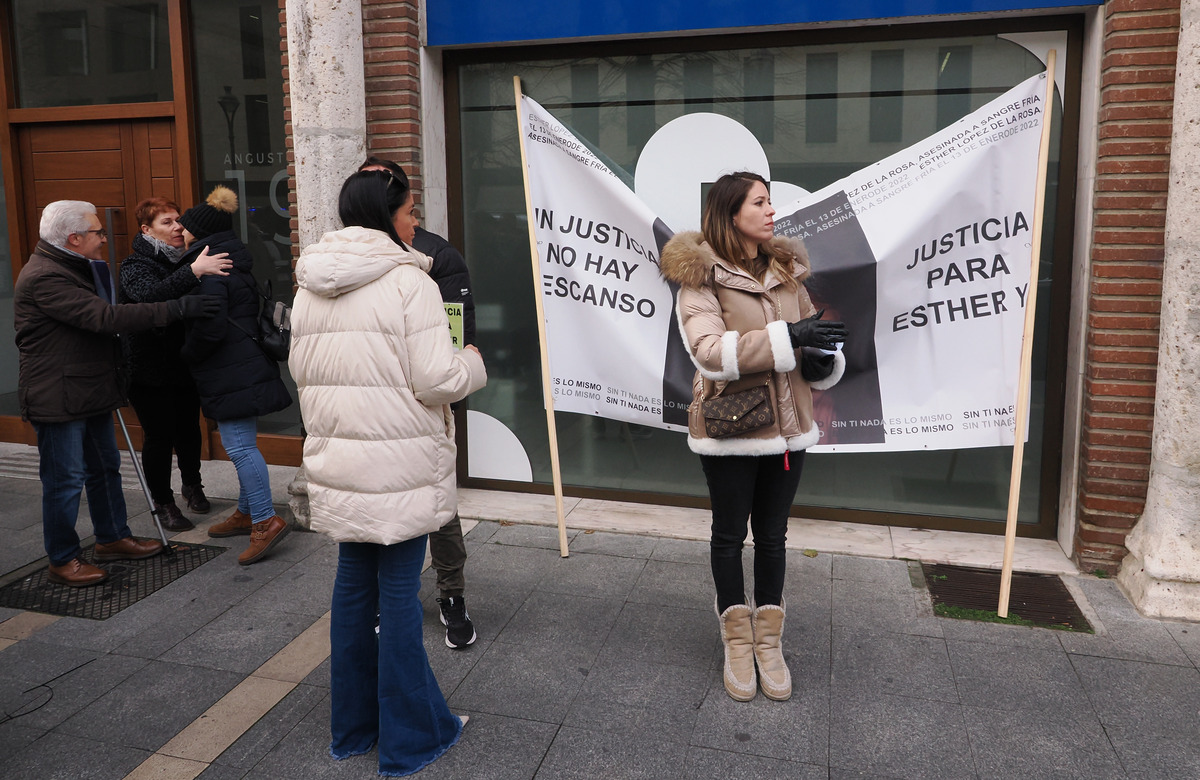 Imagen de la vista del viernes 20 de diciembre sobre el caso de Esther López.  / R. VALTERO ICAL