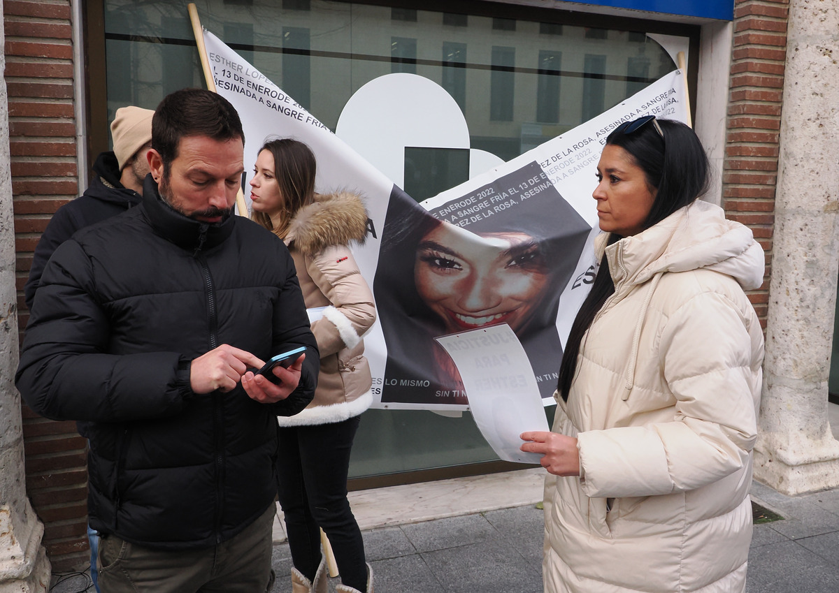 Imagen de la vista del viernes 20 de diciembre sobre el caso de Esther López.  / R. VALTERO ICAL