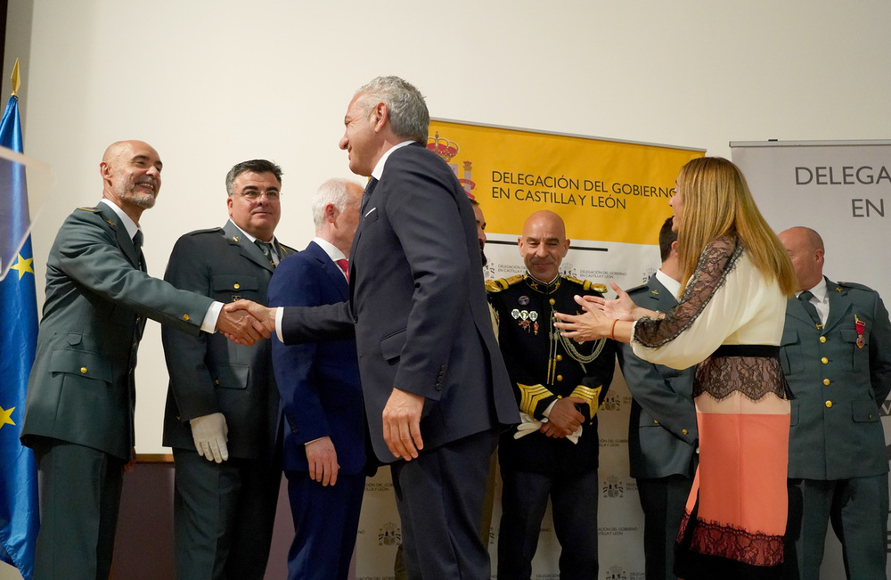 Entrega de las Medallas al Mérito de la Protección Civil