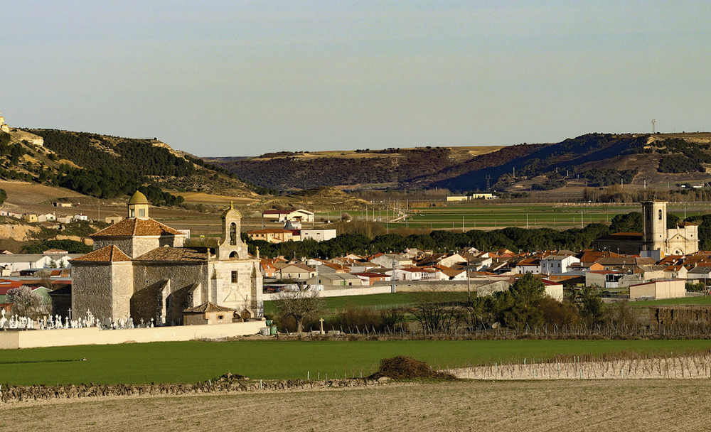 Pesquera está rodeada de naturaleza y cuenta con 32 bodegas, un restaurante y varias casas rurales. 