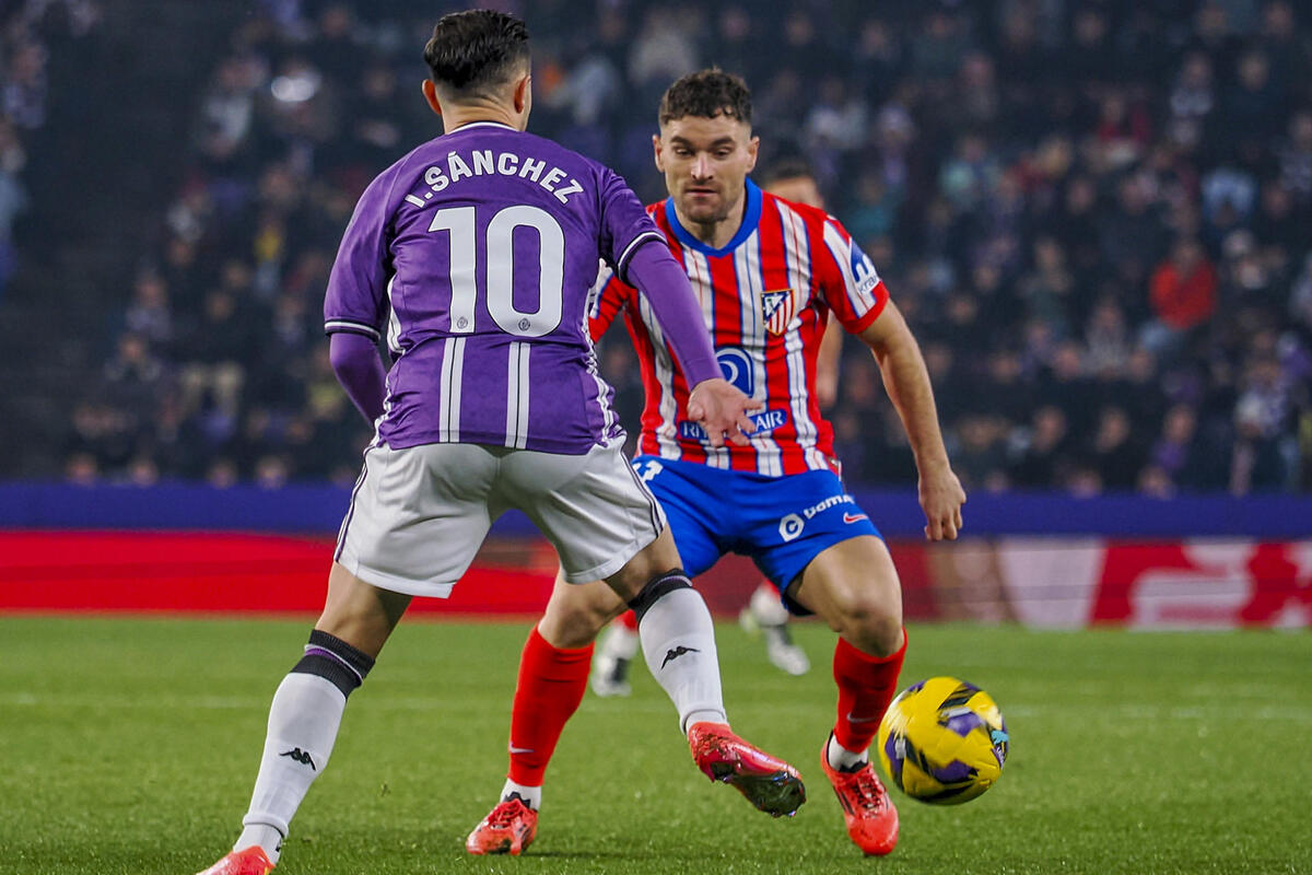 Real Valladolid-Atlético de Madrid.  / EFE.