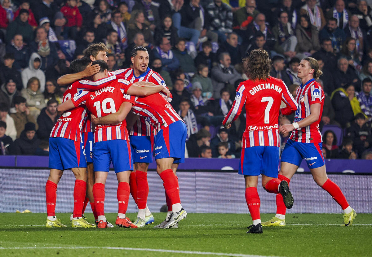 Real Valladolid-Atlético de Madrid.  / EFE.