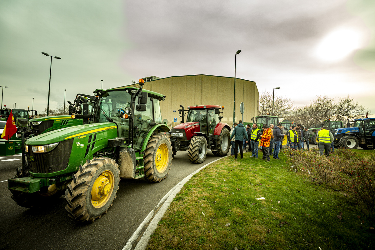 Tractorada en Valladolid  / JONATHAN TAJES