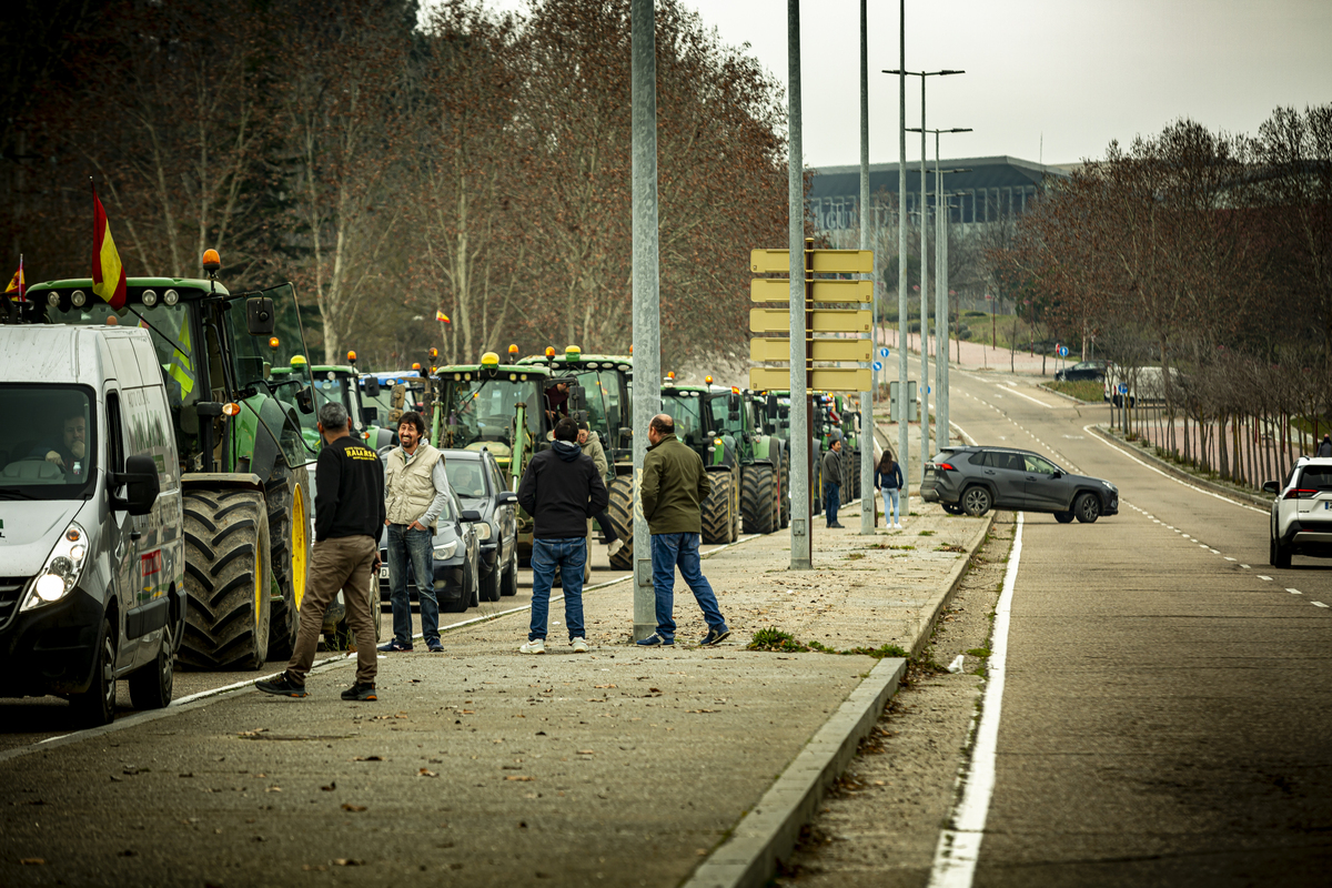 Tractorada en Valladolid  / JONATHAN TAJES