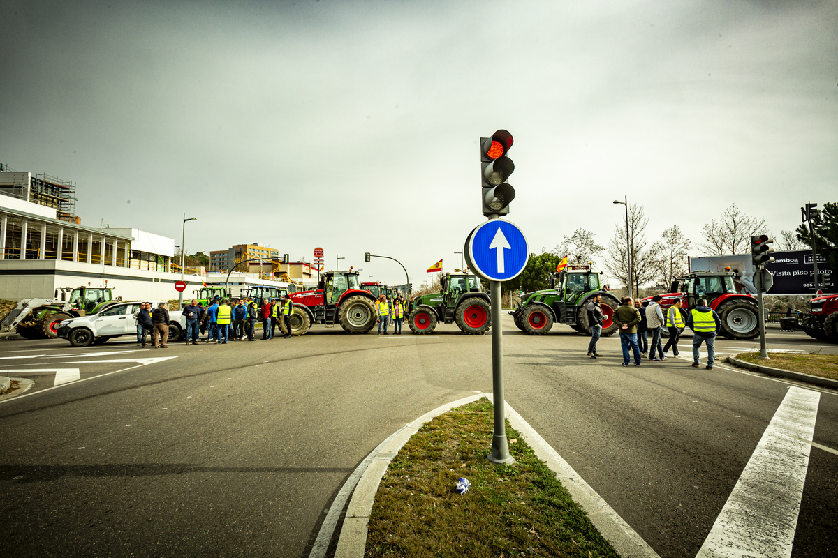 Tractorada en Valladolid  / JONATHAN TAJES