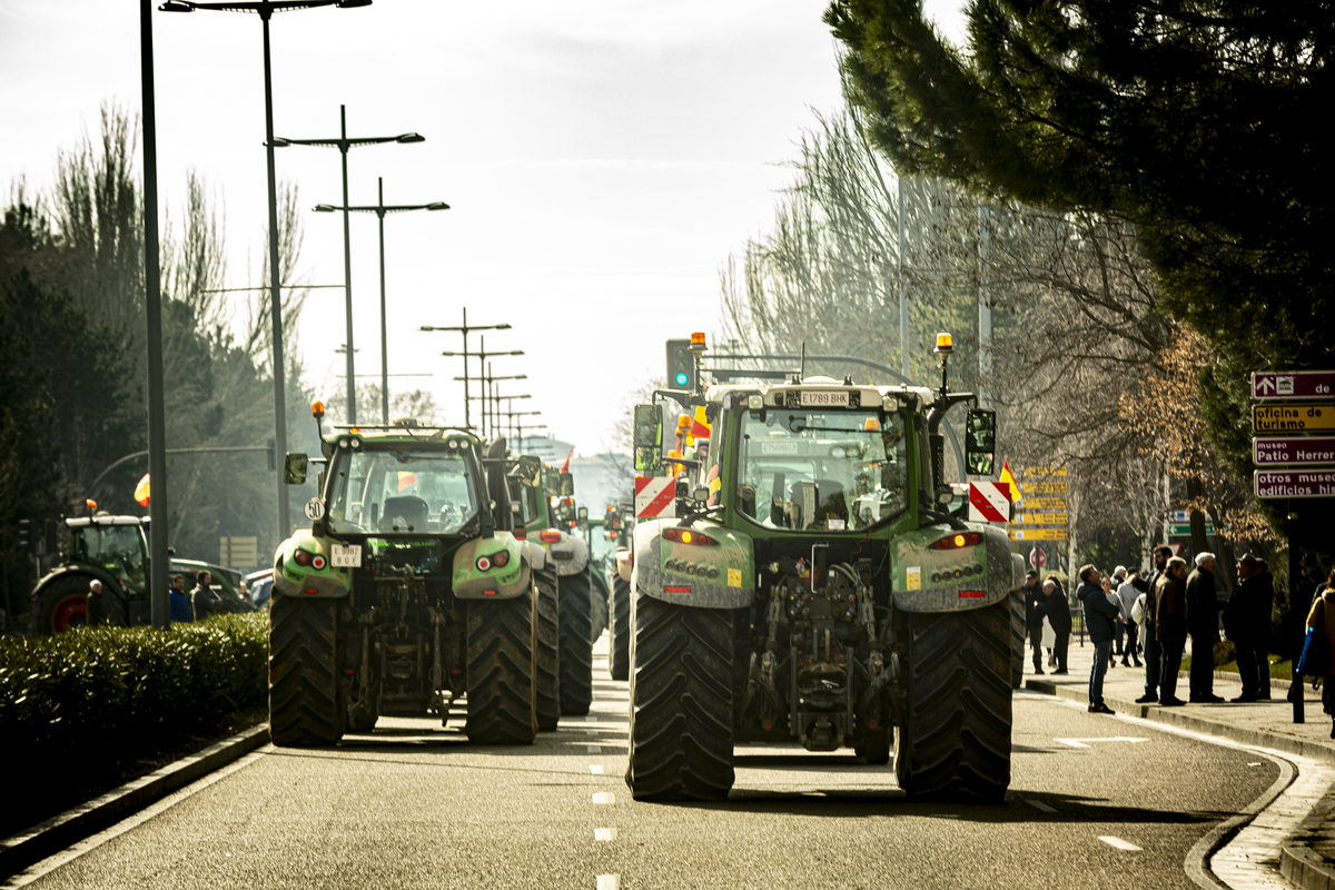 Tractorada en Valladolid  / JONATHAN TAJES