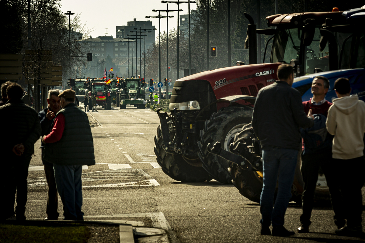 Tractorada en Valladolid  / JONATHAN TAJES