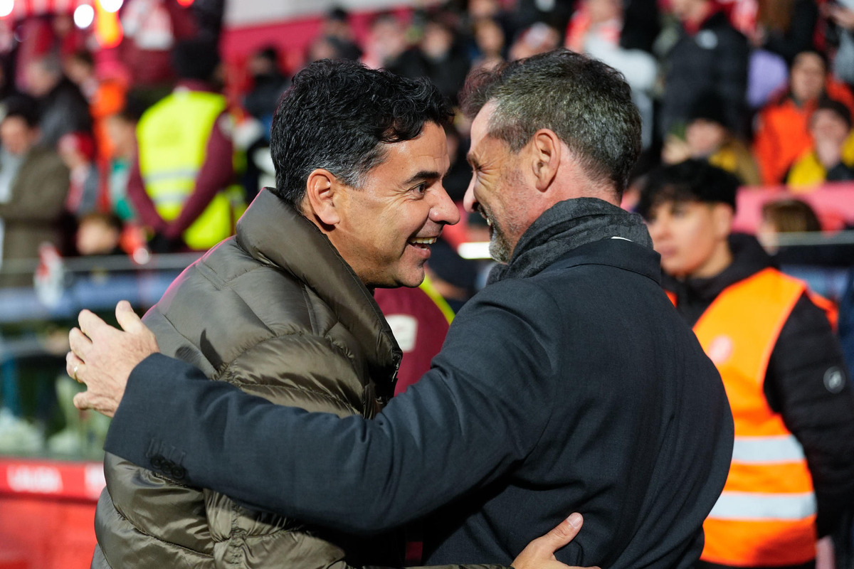 Imagen del Girona-Real Valladolid.  / EFE