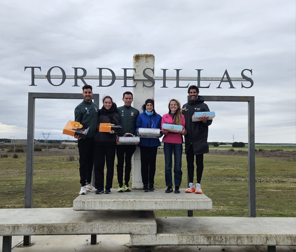 Buena y Castaño ganan el cross de Reyes de Tordesillas