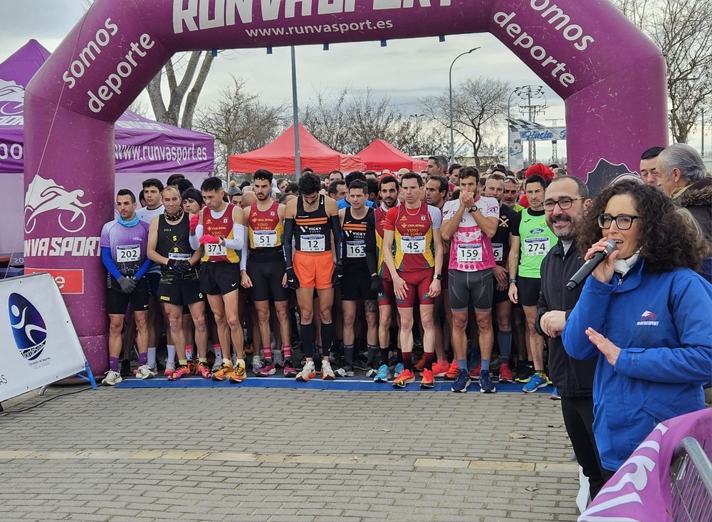 Buena y Castaño ganan el cross de Reyes de Tordesillas