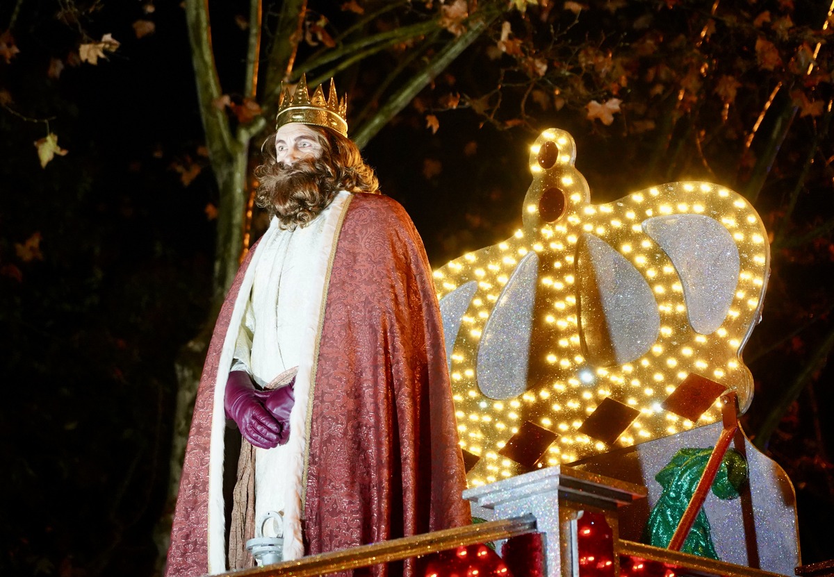 Cabalgata de los Reyes Magos en Valladolid.  / LETICIA PÉREZ / ICAL