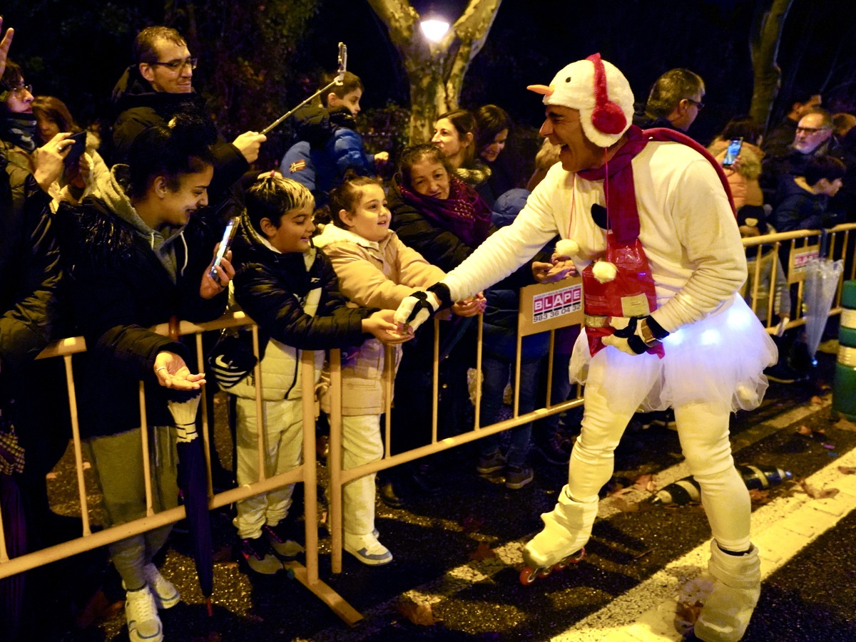 Cabalgata de los Reyes Magos en Valladolid.  / LETICIA PÉREZ / ICAL