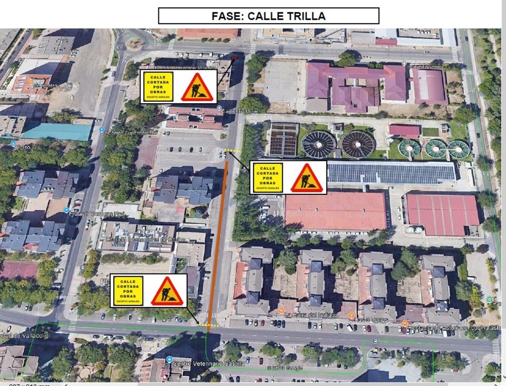 El martes se corta al tráfico el camino del Cementerio 