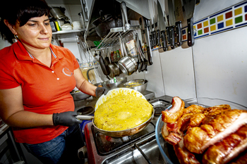 Todo al verde en una cocina original