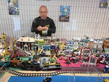 Laguna acoge una exposición de construcciones lego