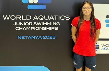 Nayara Pineda, cuarta en los 200 braza en el Mundial júnior