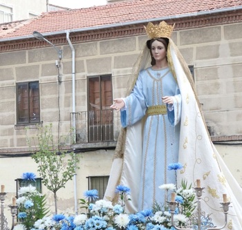 La Virgen de la Alegría procesionará en Medina del Campo