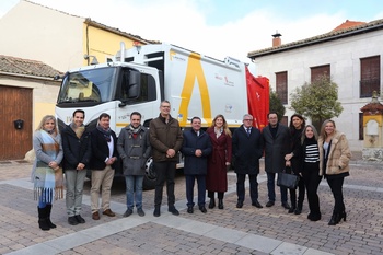 Nuevo vehículo de recogida de residuos para el Bajo Pisuerga