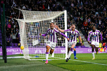 Salazar, 13º goleador del Pucela en la Liga