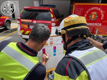 Un incendio afecta a parte de una vivienda en Mantería