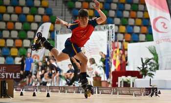 Álvaro Nieto, citado para el Mundial de inline freestyle